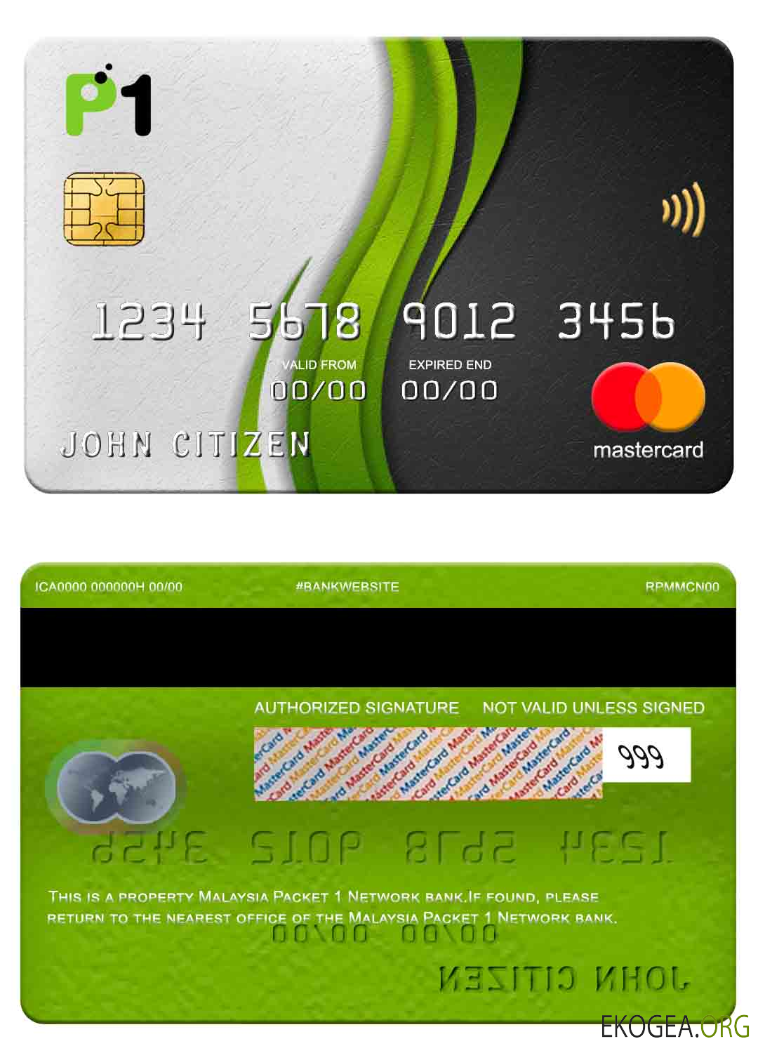 Malaisie Packet 1 Network Mastercard bancaire